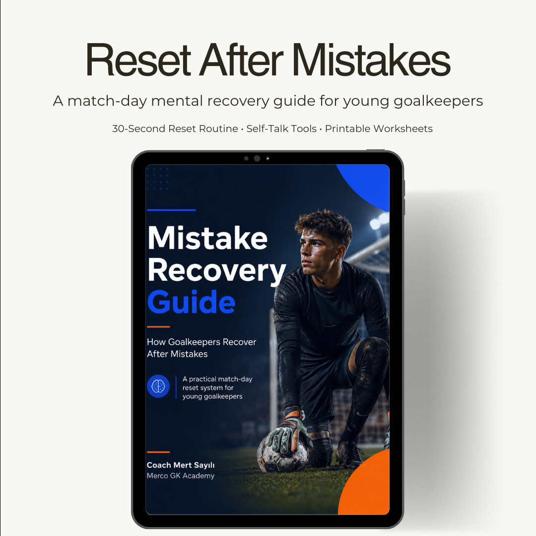 Mistake Recovery Workbook for Young Goalkeepers